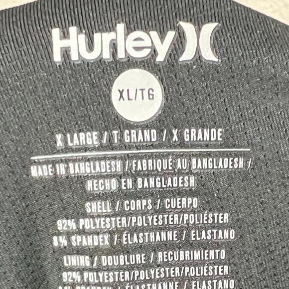 Hurley Rainbow Palm Tree Volley Swim Shorts Trunks Turquoise Men's Size XL - Picture 3 of 7